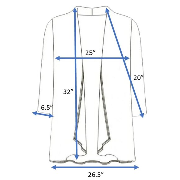 Roaman's Crochet Trim Pointelle Purple Cardigan - XL - Picture 8 of 8